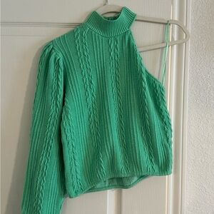 Zara one shoulder sweater